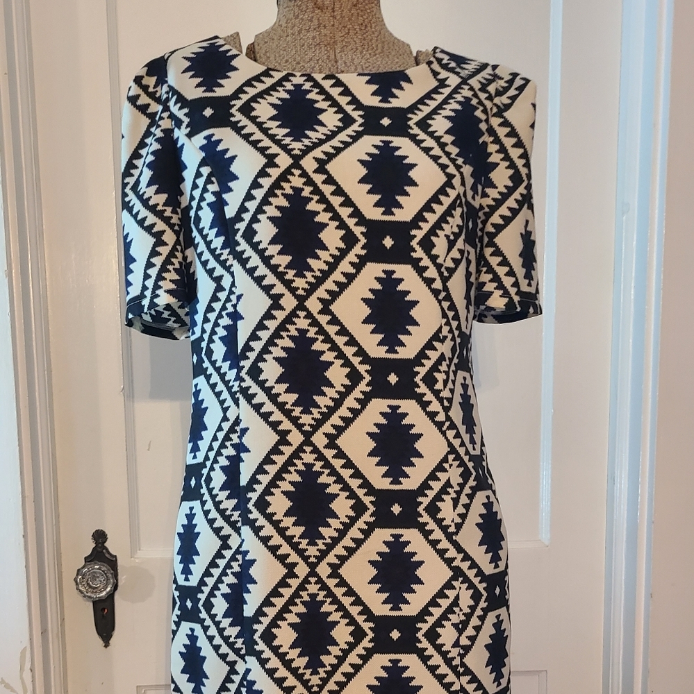 Tobi Aztec black and white‎ dress size S